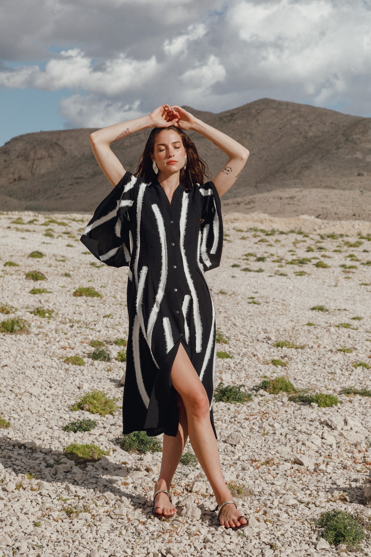 *PULMARIA Black Dress