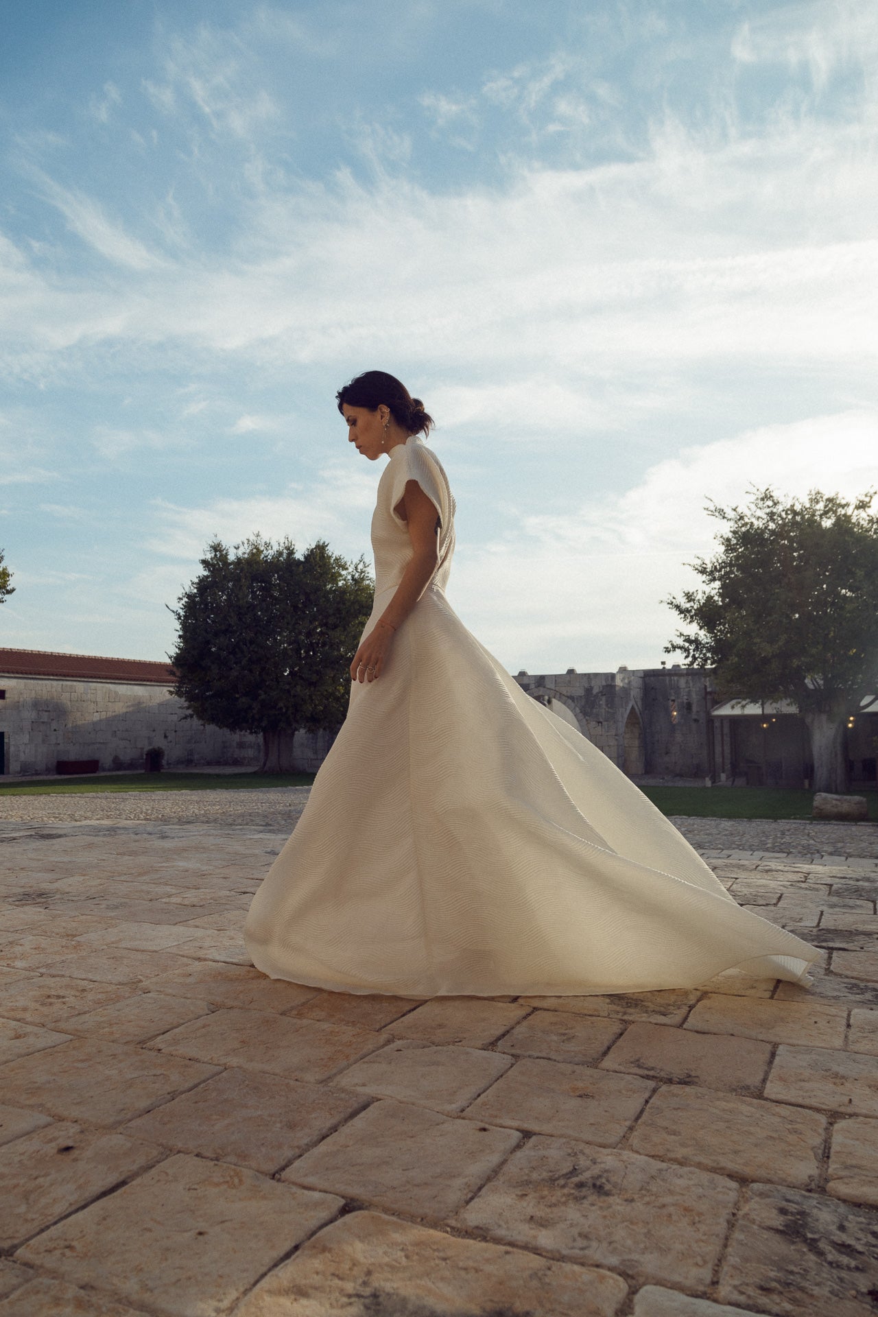 *PLISSE Wedding Dress